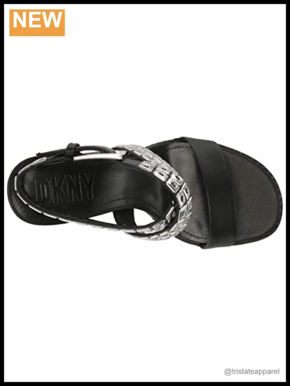 Studded Ankle Strap Stiletto Heeled Sandal Open Toe Dress Shoe